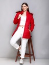 Ladies Medium Long Length Jacket - BA479-BA479-RED-L