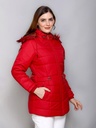 Ladies Medium Long Length Jacket - BA479-BA479-RED-L