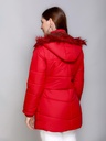 Ladies Medium Long Length Jacket - BA479-BA479-RED-L