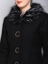 Ladies Long Length Coat - RRBA476-RRBA476-BLACK-L