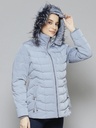 Ladies Medium Length Jacket - 24103-24103-BLUE-L