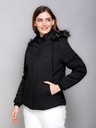 Ladies Short Length Jacket - RRV39238-RRV39238-BLACK-L