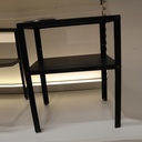 IKEA Knarrevik bedside table, black