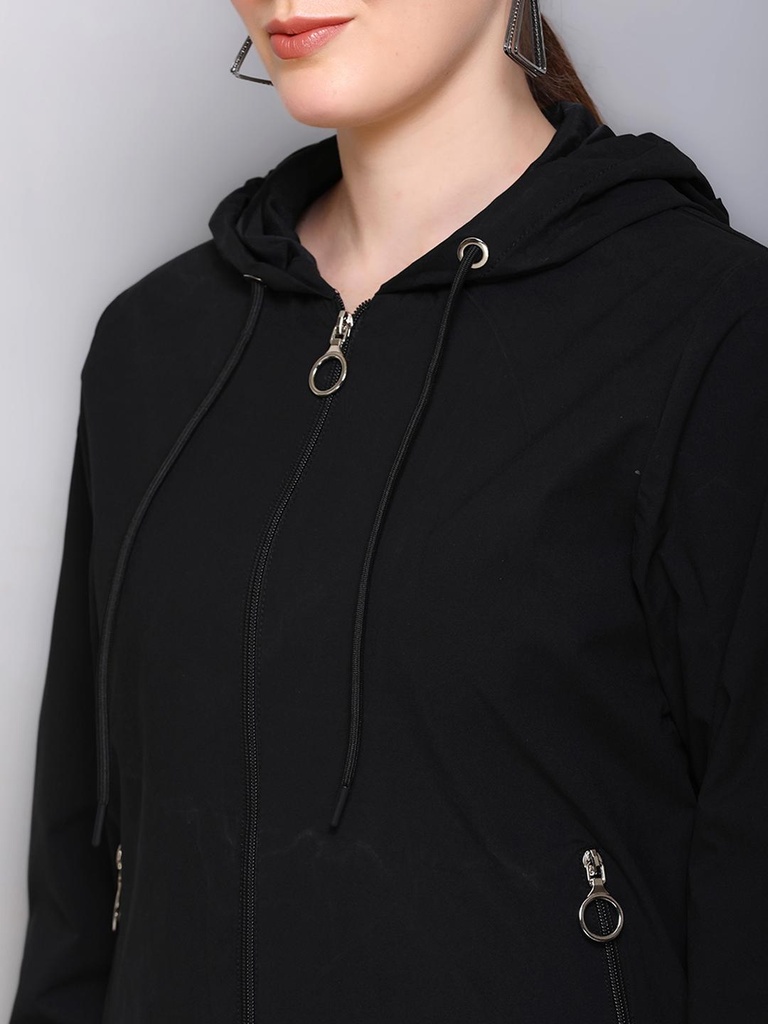 Ladies Windcheater - RW105-RW105-BLACK-L