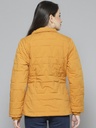 Ladies Medium Length Fancy Jacket - 66286-66286-MUSTARD-L