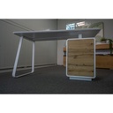 Idiya KOBE Computer Desk white