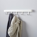 IKEA TJUSIG Hanger for door/wall, white