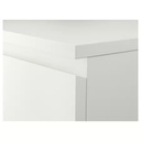 IKEA MALM Bedside Table, Chest of 2, White