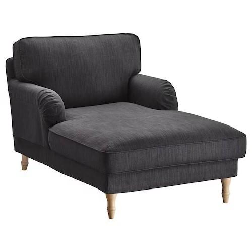IKEA STOCKSUND Legs F Armch - Chaise - Longue-Sofas, Light Brown - 4Pk