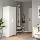 IKEA BRIMNES Wardrobe with 2 Doors, White