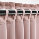 IKEA ANNAKAJSA Room Darkening Curtains, 1 Pair, Pink 145X250 cm