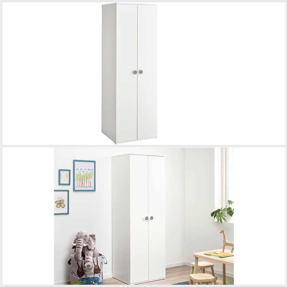 Ikea GODISHUS Wardrobe, white60x51x178 cm
