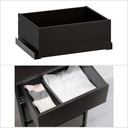 Ikea KOMPLEMENT Drawer black-brown 50x35 cm