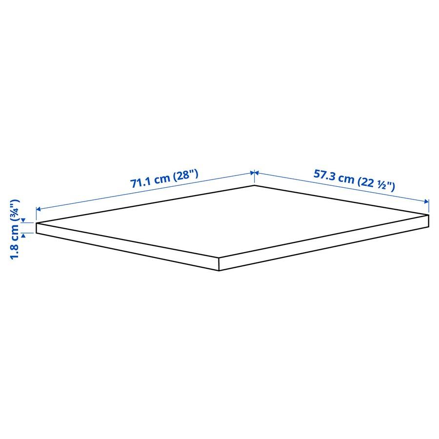 IKEA KOMPLEMENT Shelf 75X58 cm