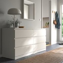 IKEA MALM Chest of 6 Drawers, White 160X78, Lowboy