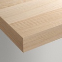 LACK Wall shelf, white stained oak effect, 190x26 cm