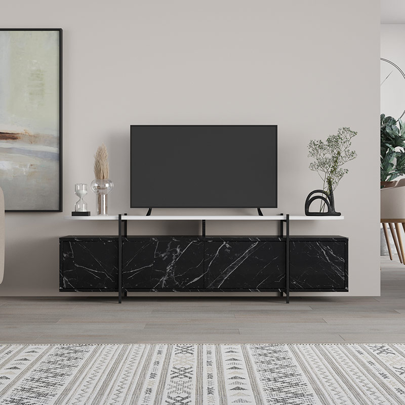 CONCORD TV STAND - BENDIR - WHITE