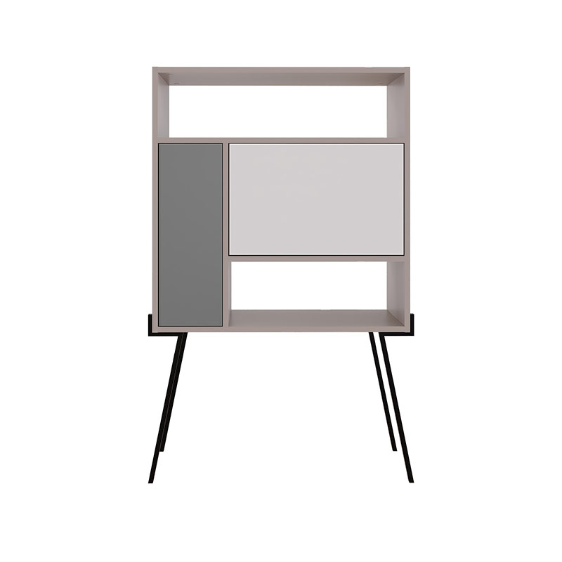 ITALY WORKING TABLE - LIGHT MOCHA - WHITE - ANTHRACITE