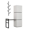 NORTHBAY HALLWAY STAND - WHITE - ANTHRACITE