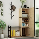 NORTHBAY HALLWAY STAND - OAK - ANTHRACITE