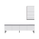 ROSEVILLE TV UNIT - WHITE