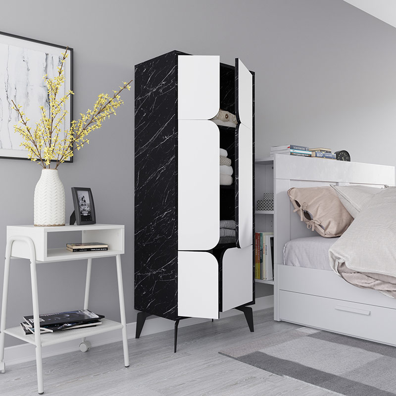 FINLAND MULTIPURPOSE CABINET - BENDIR - WHITE