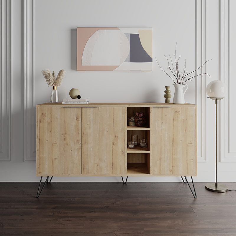 PASCAGOULA CONSOLE - OAK - OAK