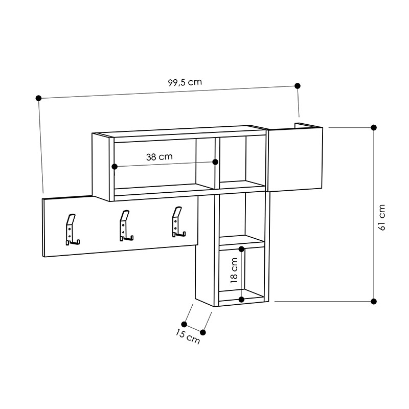 ANNAPOLIS HANGER - WHITE - WHITE