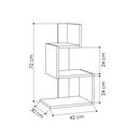 BENALLA SIDE TABLE - WHITE - OAK