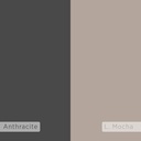Denizli Hall Stand - Light Mocha - Anthracite