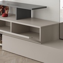 Midyat Hall Stand - Light Mocha - Anthracite