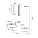 Midyat Hall Stand - Light Mocha - Anthracite