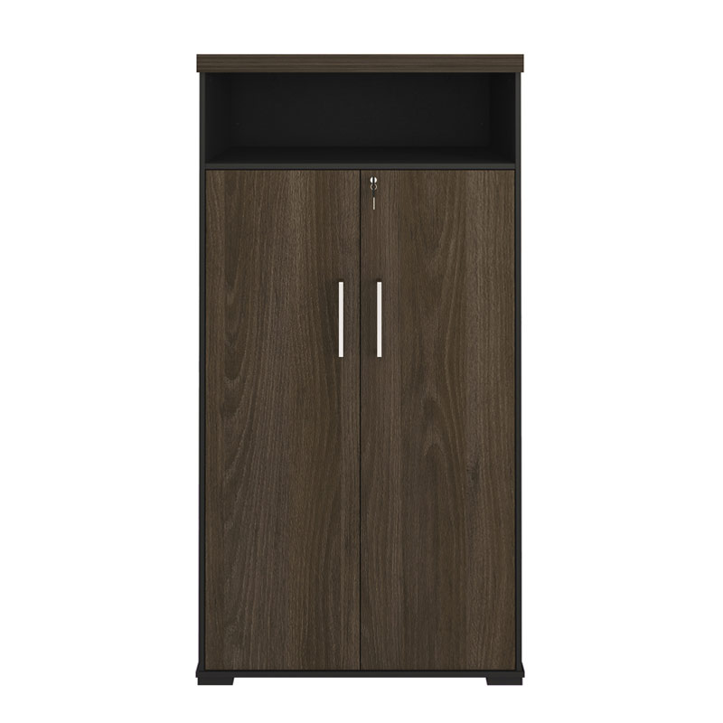  Aguas High Cabinet With Niche - Charuto/ Black