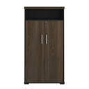  Aguas High Cabinet With Niche - Charuto/ Black