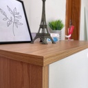  Macae Cabinet with 1 Door and 3 Drawers - Elm/ White 
