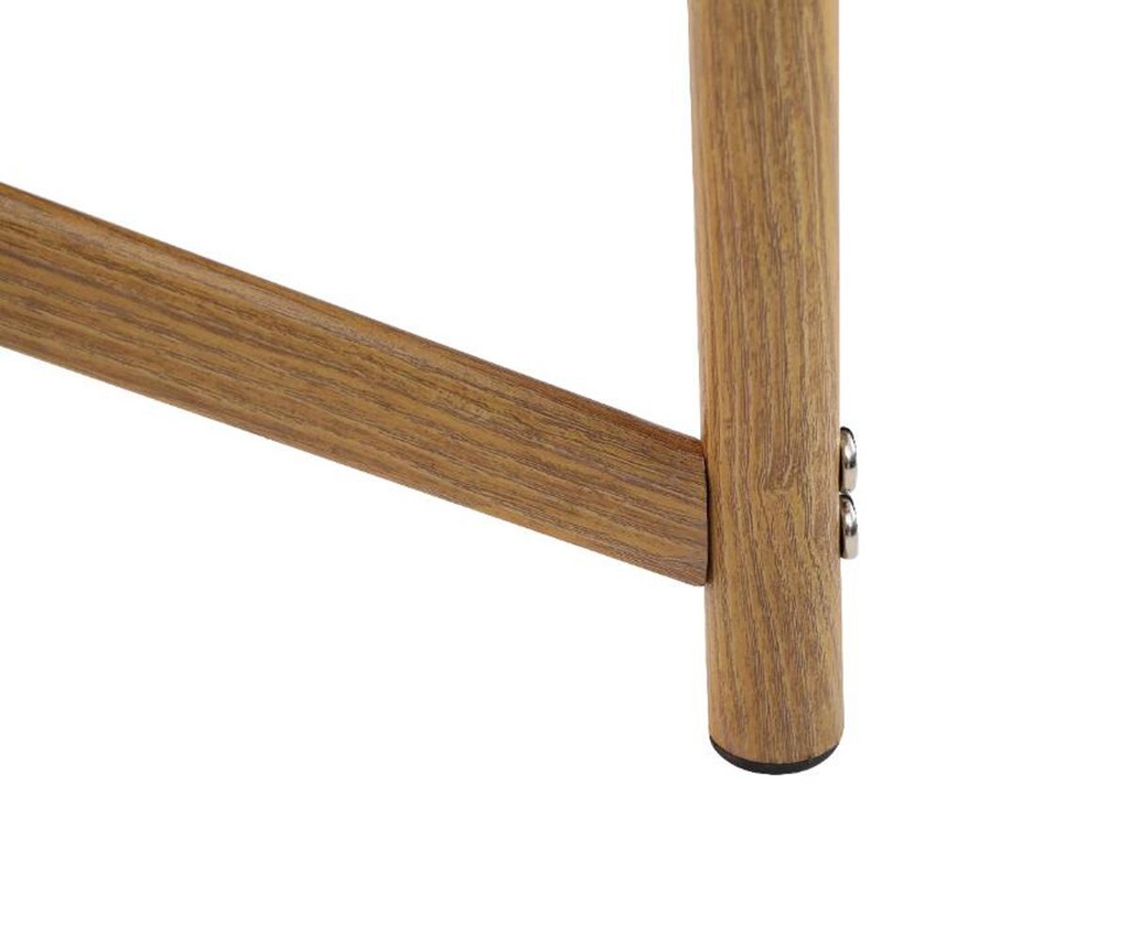 Idiya Akron end table white stained