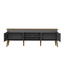 Guarapari Tv Stand - Oak/ Graphite