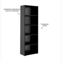Queimados Bookcase - Black