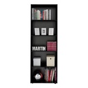 Queimados Bookcase - Black