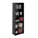Queimados Bookcase - Black