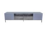 Idiya Burbank Tv Stand, grey