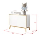 Idiya MICHIGAN Sideboard / Cabinet , White