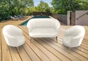 IDIYA FLORIDA Outdoor Sofa set, Cream