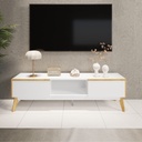 Idiya MICHIGAN Tv stand White