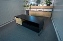 Idiya MINNESSOTA Tv Cabinet, Black/Oak