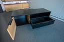Idiya MINNESSOTA Tv Cabinet, Black/Oak
