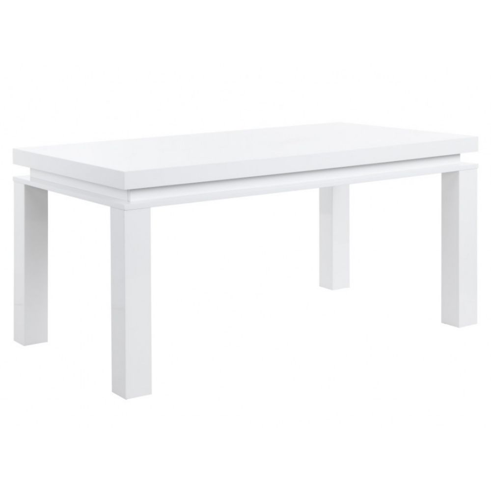 Idiya Aspen DINING TABLE, White High Gloss,160*90cm
