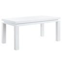 Idiya Aspen DINING TABLE, White High Gloss,160*90cm