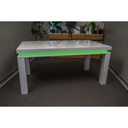 Idiya Aspen DINING TABLE, White High Gloss,160*90cm