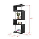 Idiya MANILA Shelving unit , Black